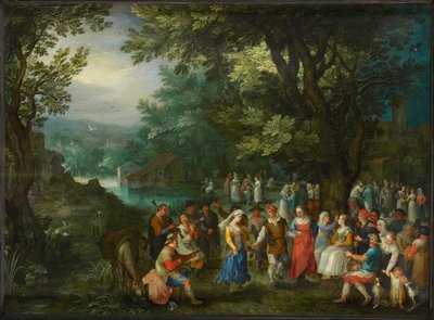 Hochzeitstanz, 1596 von Jan Brueghel the Elder