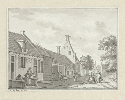 Ansicht von Biggekerke von Jan Bulthuis