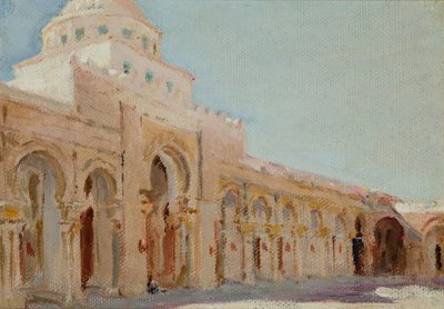 Die Große Moschee von Kairouan von Jan Ciągliński