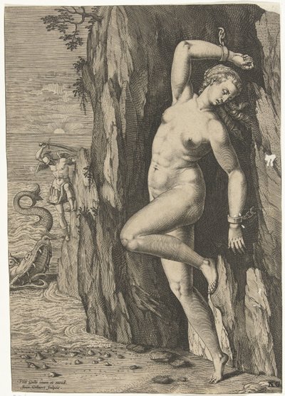 Perseus und Andromeda von Jan Collaert (II)