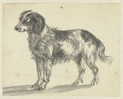 Stehender Hund von Jan Dasveldt