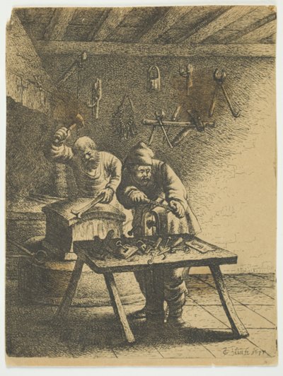 Der Schlosser von Jan Georg van Vliet