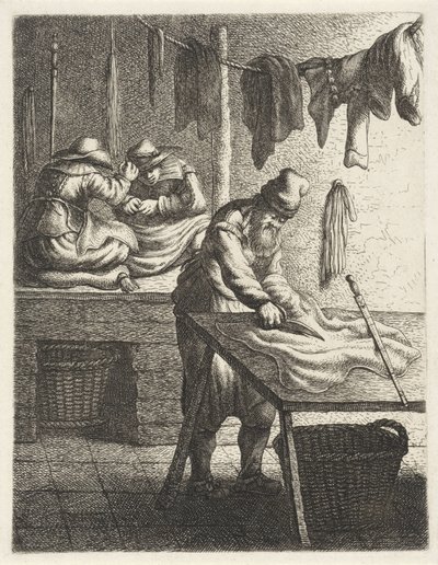 Schneider (Berufe) von Jan Gillisz. van Vliet