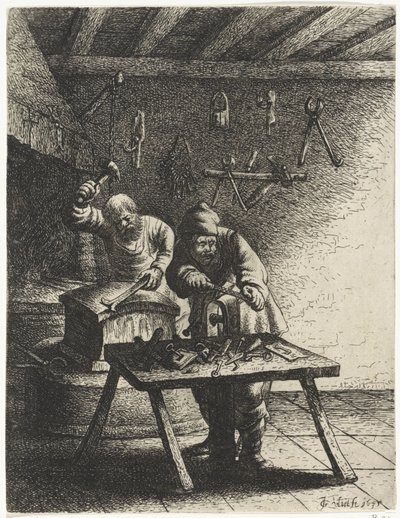 Schlosser Berufe (Serientitel) von Jan Gillisz. van Vliet