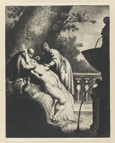 Susanna und die Ältesten von Jan Gillisz. van Vliet