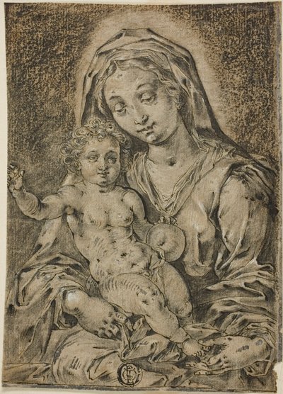 Madonna mit Kind von Jan Gossart