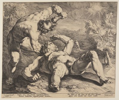 Kain erschlägt Abel von Jan Harmensz. Muller