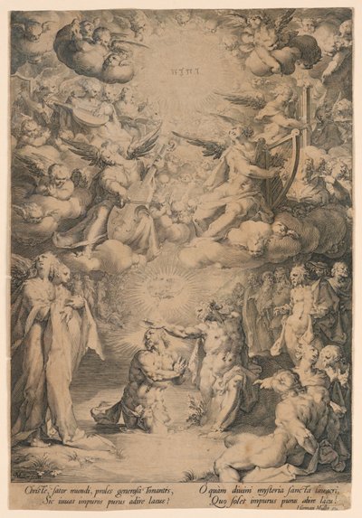 St. Johannes tauft Christus von Jan Harmensz Muller