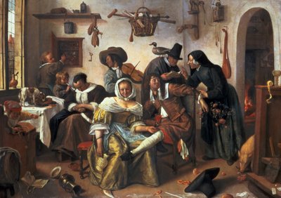 "Hüte dich vor Luxus" von Jan Havicksz. Steen