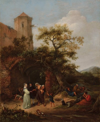 Der Wahrsager, um 1650-1654 von Jan Havickszoon Steen