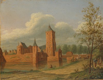 Schloss Batestein bei Vianen von Jan Jacob Teyler van Hall