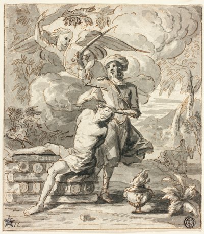 Opferung Abrahams von Jan Lievens