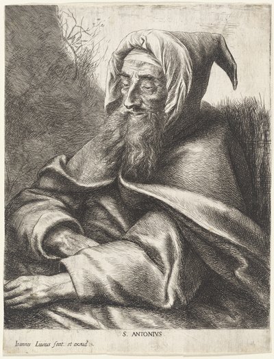 Heiliger Antonius von Jan Lievens