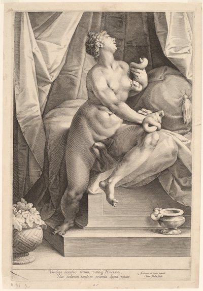 Kleopatra von Jan Muller, after Adriaen de Vries