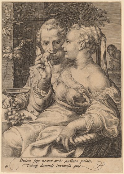 Geschmack von Jan Pietersz Saenredam after Hendrik Goltzius