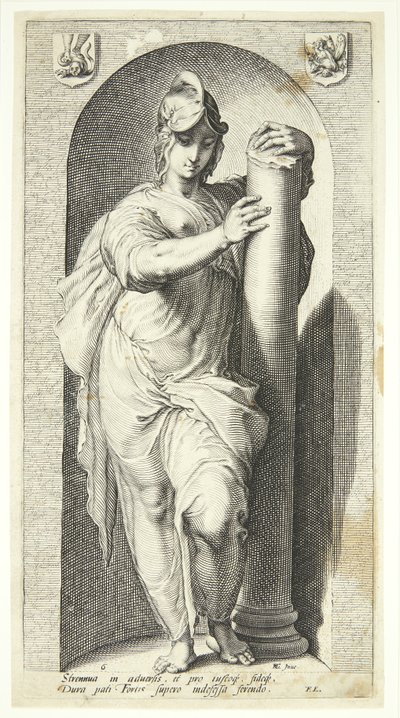 Tapferkeit von Jan Saenredam