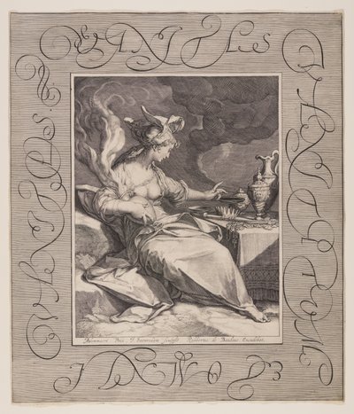 Vanitas Vanitatum et Omnia Vanitas von Jan Saenredam