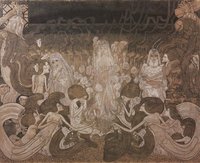 Die drei Verlobten von Jan Toorop