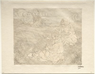 Netzflicker, 1899 von Jan Toorop