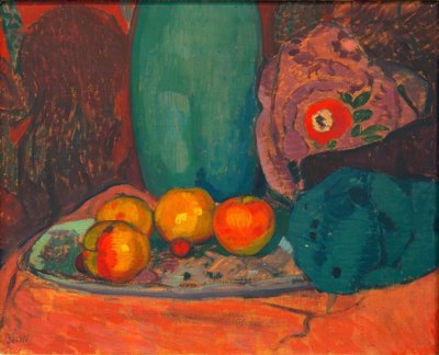 Stilleben mit blaugrüner Vase von Jan Verkade