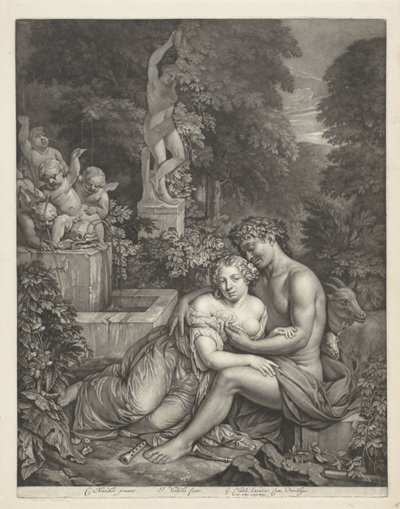 Vertumnus und Pomona von Jan Verkolje (I)
