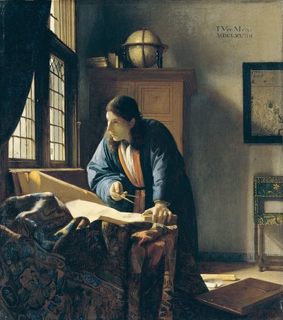 Der Geograph von Jan Vermeer van Delft