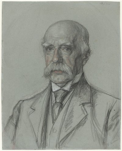 Porträt von F.J. Spakler von Jan Veth