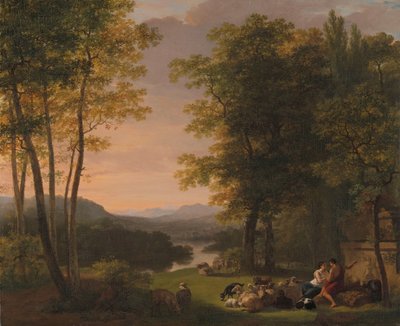 Arkadische Landschaft von Jan Willem Pieneman