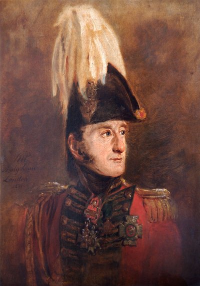General Lord Edward Somerset von Jan Willem Pieneman