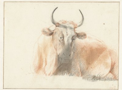 Liegende Kuh von Jan de Bray (possibly)
