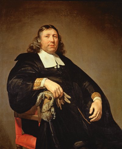 Porträt von Dammas Guldewagen, ca. 1657 von Jan de Bray