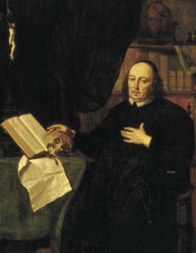 Porträt eines Pastors von Jan de Bray