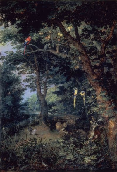 Das irdische Paradies von Jan the Elder Brueghel