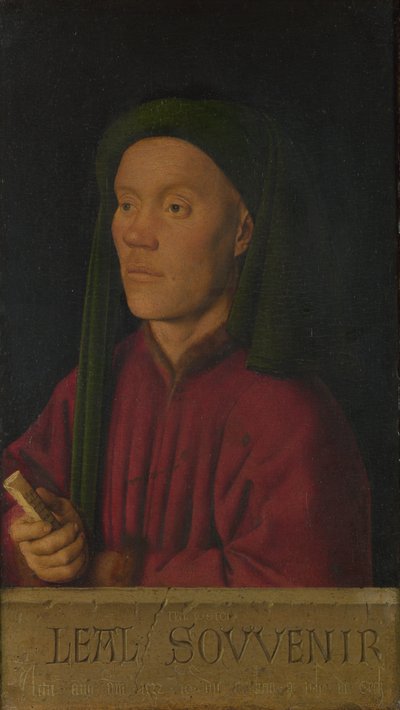 Léal Souvenir Loyal Remembrance, 1432 von Jan van Eyck