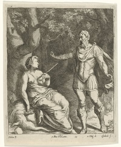 Cephalus und Procris von Jan van Ossenbeeck