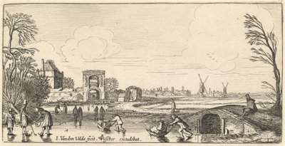 Winterlandschaft von Jan van de Velde II