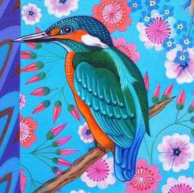 Eisvogel von Jane Tattersfield