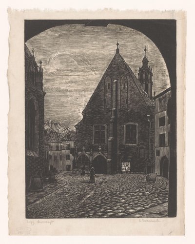 Ansicht in Prag von Janina Szciamicka