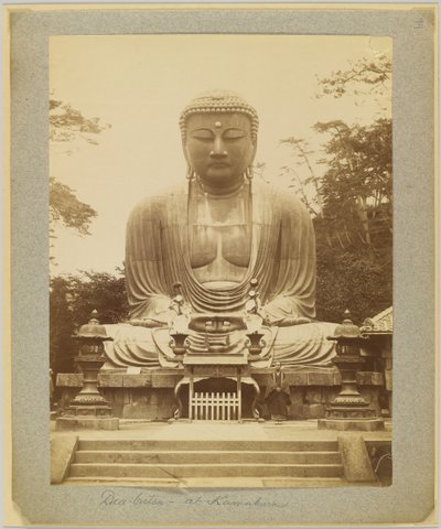 Daibutsu in Kamakura, Japan von Japanese Photographer