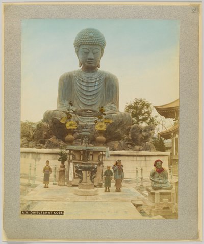 Daibutsu in Kobe, Japan von Japanese Photographer