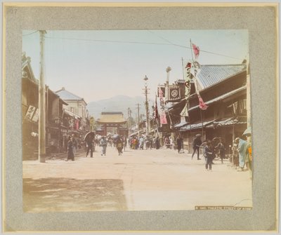 Theaterstraße, Kobe, Japan von Japanese Photographer