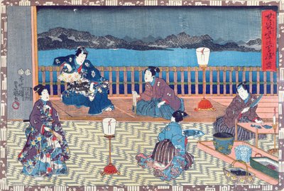Fischzubereitung von Japanese School