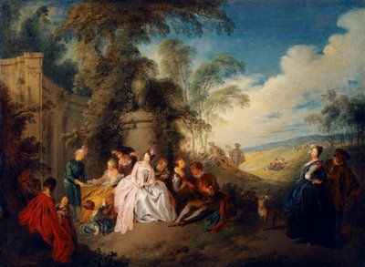 Fête Champêtre von Jean Baptiste Joseph Pater