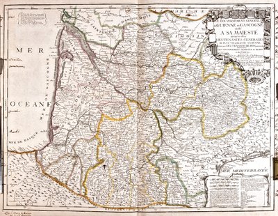 Aquitanien, Midi-Pyrenäen, Languedoc-Roussillon, Frankreich von Jean Baptiste Nolin