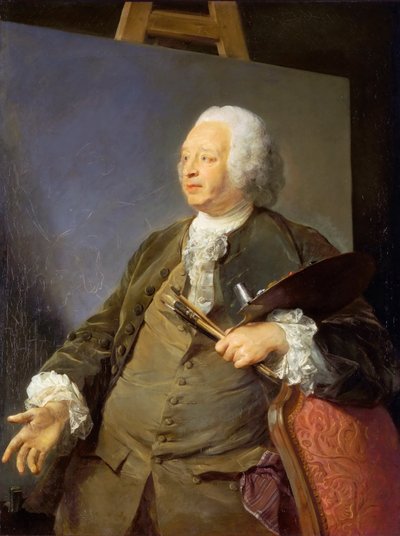 Porträt von Jean-Baptiste Oudry von Jean Baptiste Perronneau