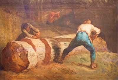 Die Holzsägen von Jean Francois Millet