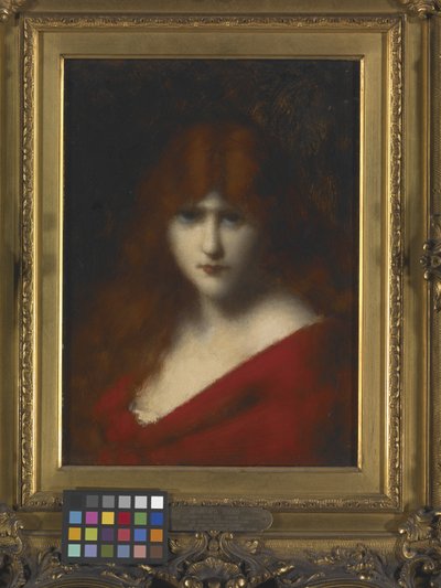 Frauenkopf von Jean Jacques Henner