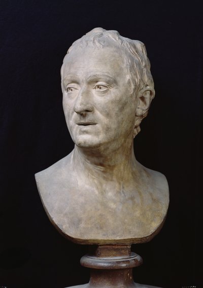 Büste von Denis Diderot, 1775 von Jean Antoine Houdon