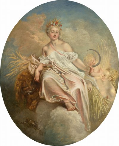 Ceres Sommer, ca. 1717-1718 von Jean Antoine Watteau