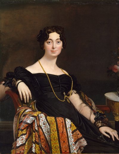 Madame Jacques-Louis Leblanc von Jean Auguste Dominique Ingres